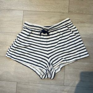 Old Navy Stripped Navy Blue PJ Short